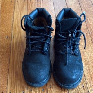 Timberland Kids Black Boots